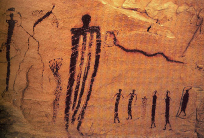 cave painting graphic